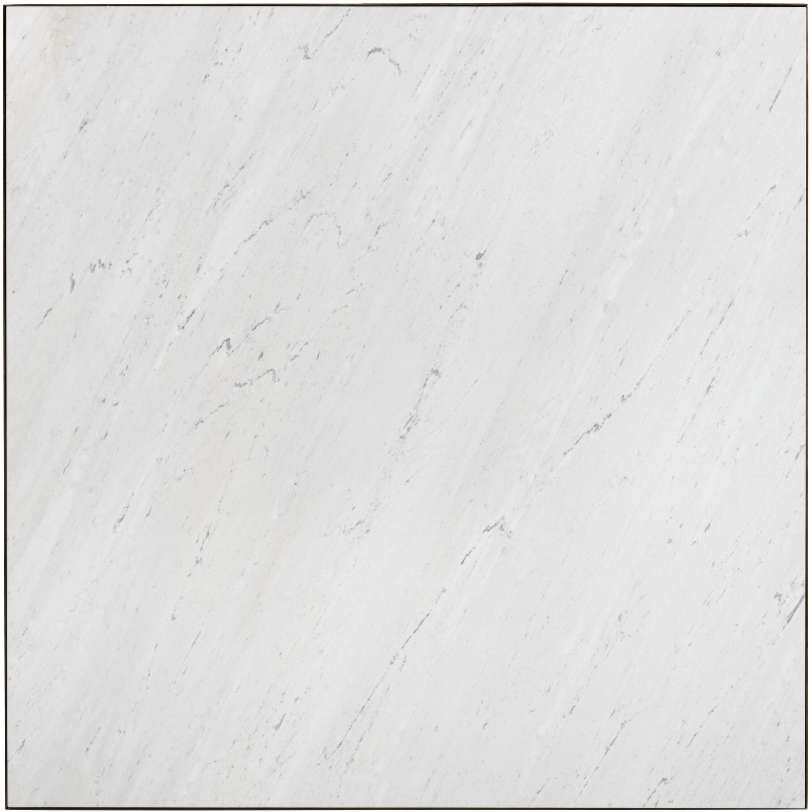 Vero 47 X 47 inch White / Rustic Bronze Coffee Table